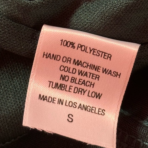 Lucy In The Sky Teal Satin Mini Dress - Picture 8 of 8